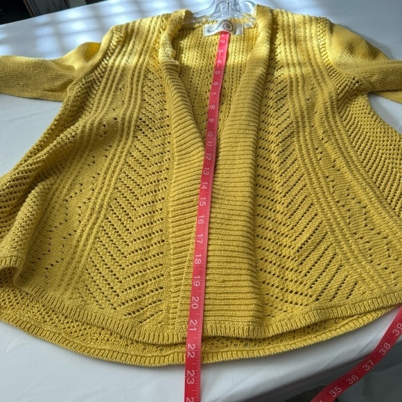 Rosie Neira Cardigan Pointelle Open Front - Picture 3 of 5